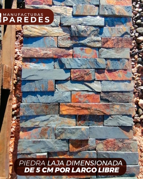 Piedra Rústica - Dimensionada 5 cms
