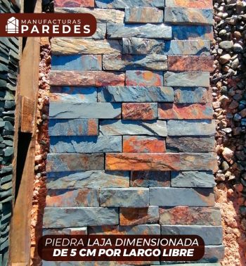 Piedras Rústicas - 5 centrímetros - Dimensionada